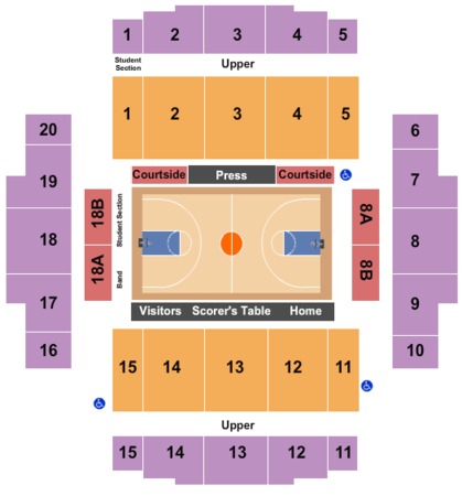 earle a chiles center tickets in portland oregon seating miami university hockey seating chart