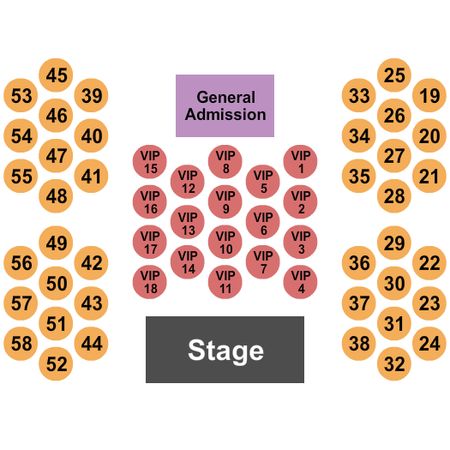 McAllen Convention Center Endstage Tables 2