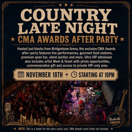 Premium Hospitality CMA After Party