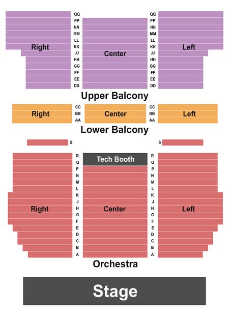 Historic Palace Theatre Endstage