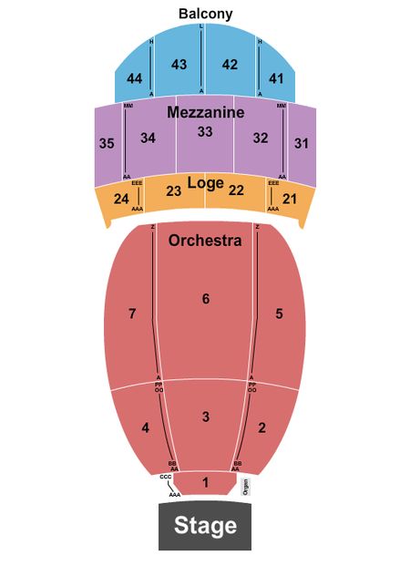 Loew's Jersey Theatre Endstage