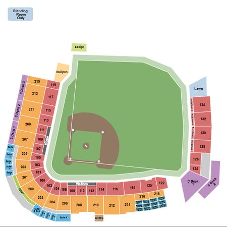 Durham Bulls Athletic Park Baseball 2