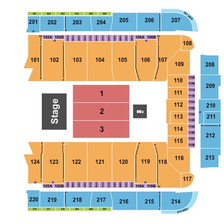 CFG Bank Arena Endstage Flr 1-3