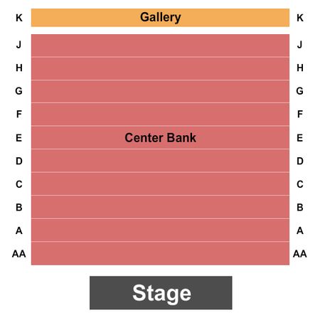 Roberts Studio Theatre at Boston Center For The Arts Endstage 3