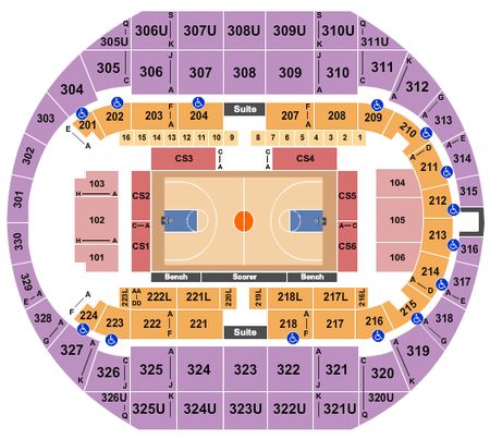 Propst Arena At the Von Braun Center Basketball 2