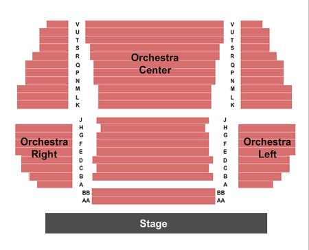 Dennis C. Moss Cultural Arts Center - Main Stage Endstage No Balc/No Mezz