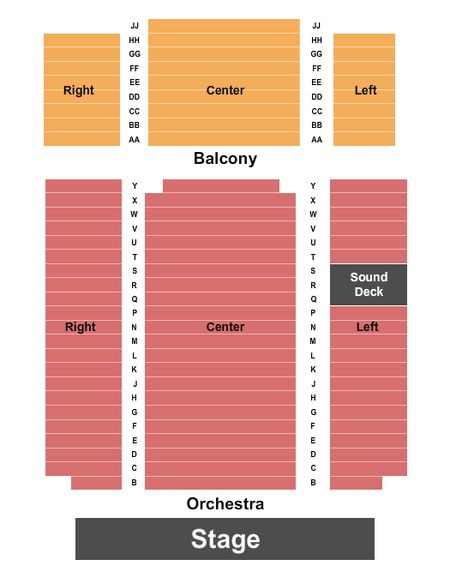 Dowd Center Theatre Endstage