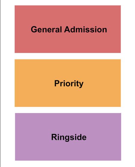 Petaluma Fairgrounds GA/Priority/Ringside