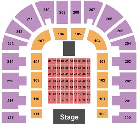 Bert Ogden Arena Endstage Tables 3