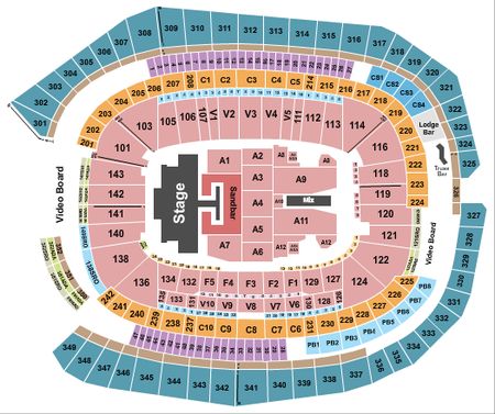 US Bank Stadium Kenny Chesney