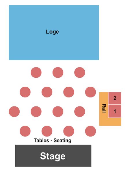 Gramercy Theatre Endstage Tables