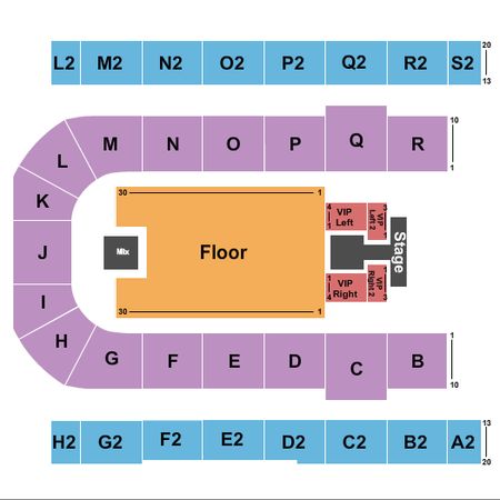 Edmonton EXPO Endstage Floor w/VIPs