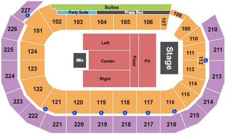 AMSOIL Arena At DECC Endstage Pit 1