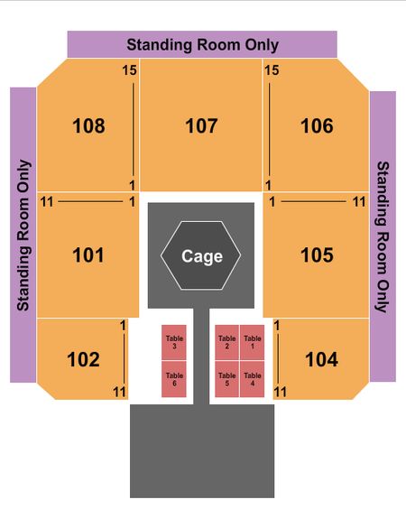 Seneca Niagara Events Center At Seneca Niagara Resort & Casino LFA
