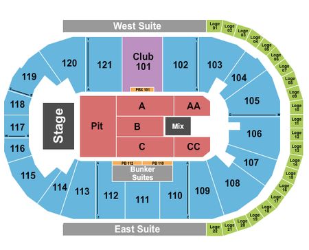 Regions Arena Endstage Pit