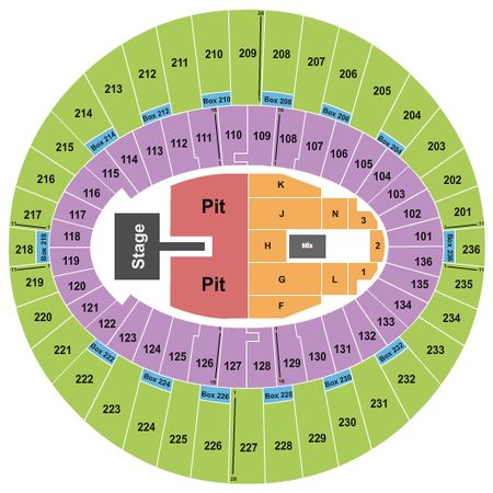 The Kia Forum Endstage Pit w/ Catwalk 2