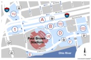 Paul Brown Stadium Parking Lots