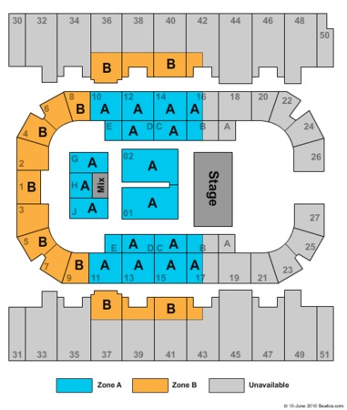 Rimrock Auto Arena Tickets In Billings Montana Rimrock Auto Arena End Stage Zone
