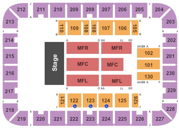 exploreasheville com arena at u s cellular center tickets asheville us cellular center seating chart
