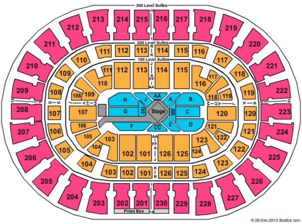 palace of auburn hills tickets in auburn hills michigan palace of auburn hills michigan seating chart