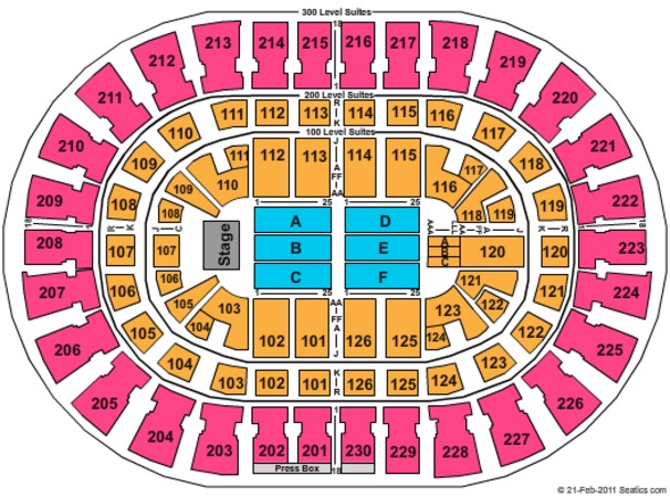 palace of auburn hills tickets in auburn hills michigan the palace of auburn hills mi seating chart