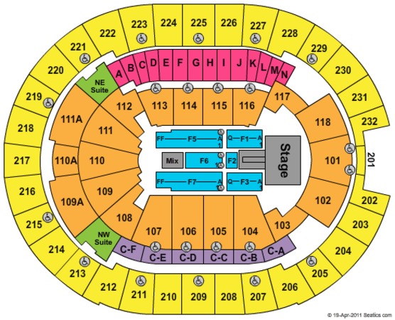 Amway Center Tickets in Orlando Florida, Amway Center Seating Charts ...
