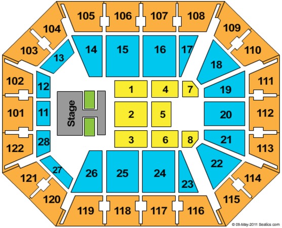 Mohegan Sun Arena Glee