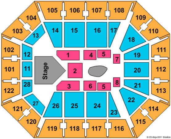 Mohegan Sun Arena Watch the Throne
