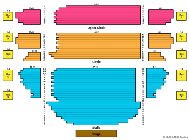 grand canal theatre tickets in dublin grand canal theatre grand canal theatre seating chart
