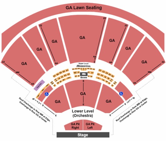 Hollywood Casino Amphitheatre General Admission