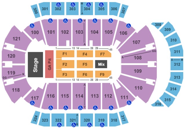 jacksonville veterans memorial arena tickets in jacksonville memorial stadium seating chart