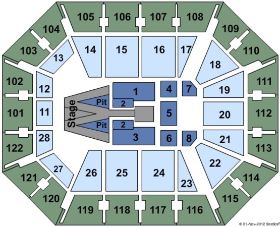 Mohegan Sun Arena Maroon 5