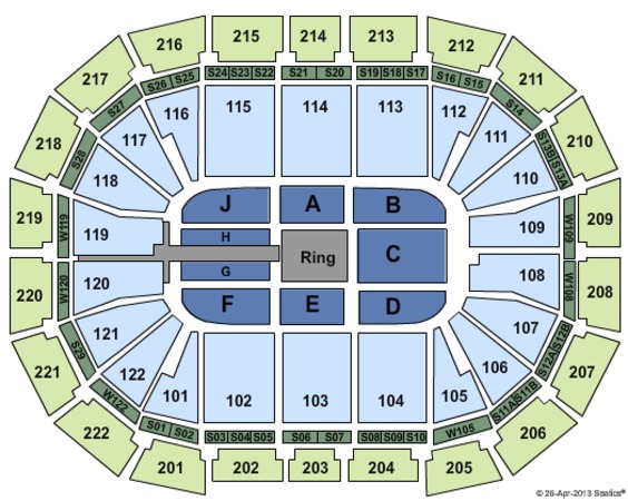 Manchester Arena Tickets in Manchester, Manchester Arena Seating Charts ...