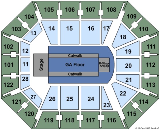 Mohegan Sun Arena Lady gaga
