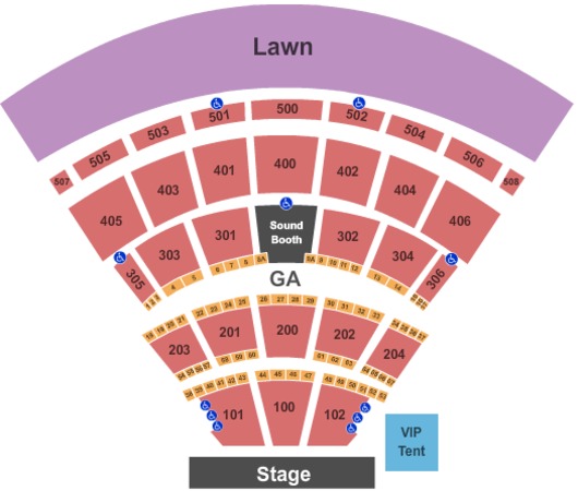 Darien Lake Performing Arts Center Tickets In New York Darien Lake Performing Arts Center General Admission