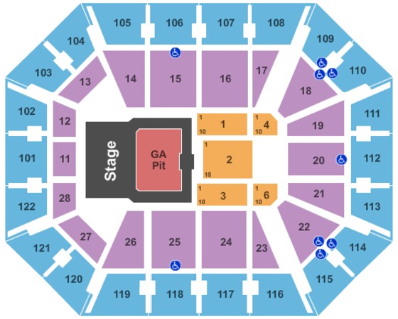 Mohegan Sun Arena Eric Church