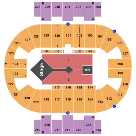 Pensacola Bay Center Tickets In Florida Seating Charts Pensacola Bay Center Casting Crowns