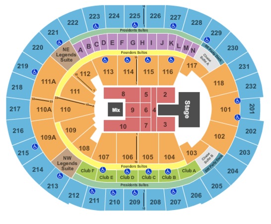 Amway Center Tickets in Orlando Florida, Amway Center Seating Charts ...