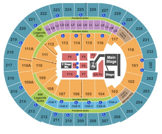 Amway Center Tickets in Orlando Florida, Amway Center Seating Charts ...