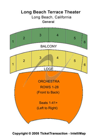 Terrace Theater Convention Center Tickets In Long Beach California Terrace Theater Convention Center Other
