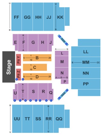 first national bank arena tickets in jonesboro arkansas first national bank arena jonesboro ar seating chart