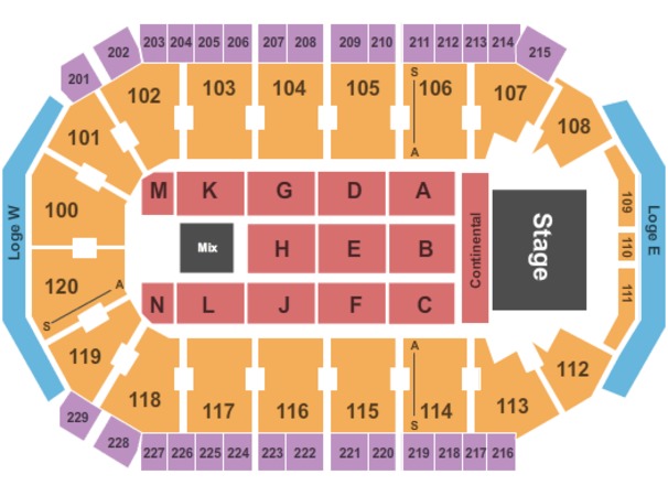 Allen Event Center Tickets in Allen Texas Allen Event Center Seating Allen Event Center Tickets in Allen Texas Allen Event Center Seating