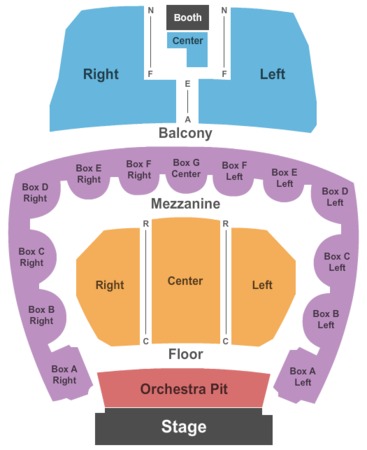 Five Flags Center Theatre Tickets In Dubuque Iowa Seating Charts Five Flags Center Theatre Endstage