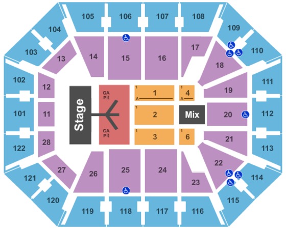 Mohegan Sun Arena Florida Georgia Line