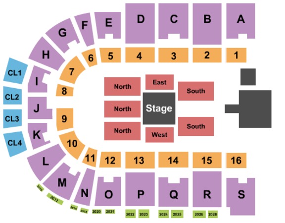 Rushmore Plaza Civic Center Arena Tickets in Rapid City ...