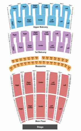 Civic Opera House Tickets In Chicago Illinois Civic Opera House End Stage