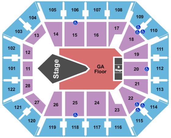 Mohegan Sun Arena Disturbed & 3 Days Grace