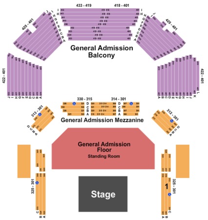 acl live at the moody theater tickets in austin texas the moody theater seating chart