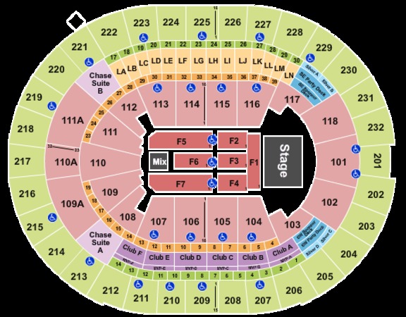 Amway Seating Chart Concert | Cabinets Matttroy
