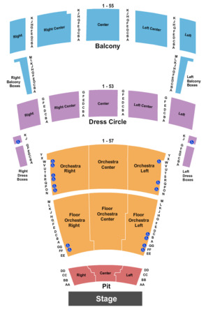 Chrysler Hall End Stage